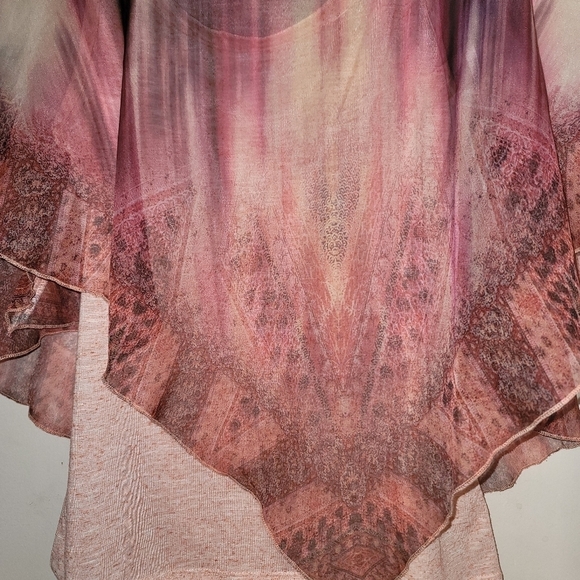 CUTE 2 Piece Women's Flowy Top - Picture 2 of 4